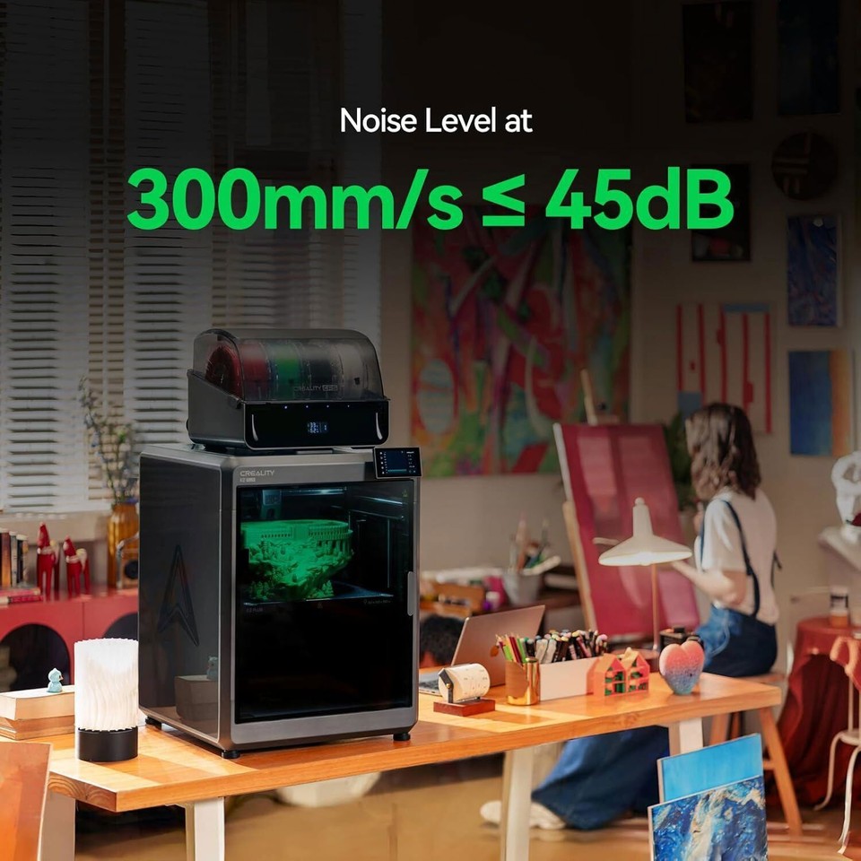 Creality K2 Plus Combo 3D Printer Multi Color Printing with New CFS Max ...