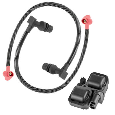 Fits Polaris RZR 800 Ignition Coil Spark Plug Wire 52 And 59.3 Cm - Foto 11