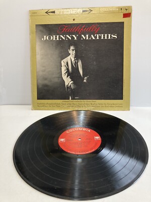 Johnny Mathis Faithfully Columbia Record Album Vinyl LP | eBay