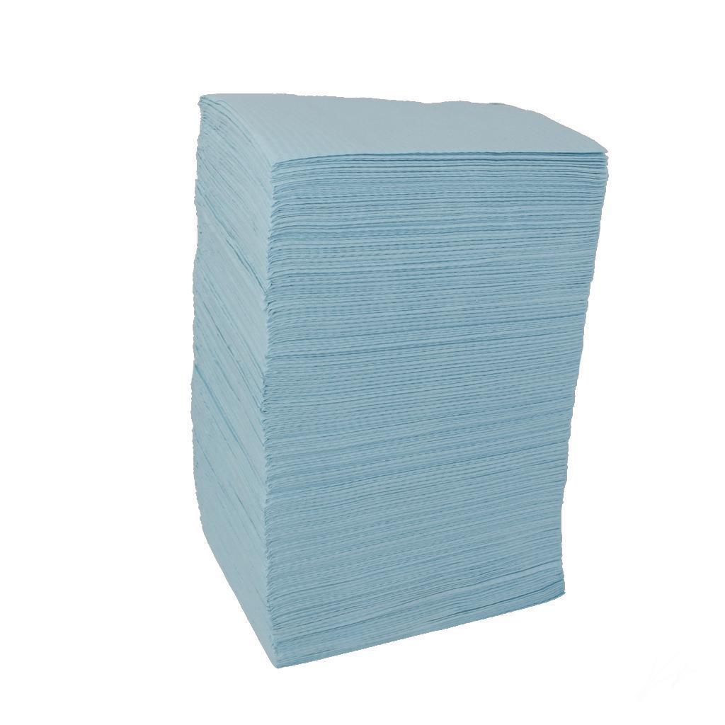 Bavoirs Jetables Pour Patient (2+1 Plis) - 18x13 Pouces - Usage Dentaire, Médical, Tatouage - Marque Sky Choice