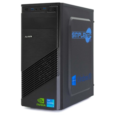 Assembled Computer I3 16GB 240GB 4GB GPU GT730 Win10 Pro Office Use HDMI
