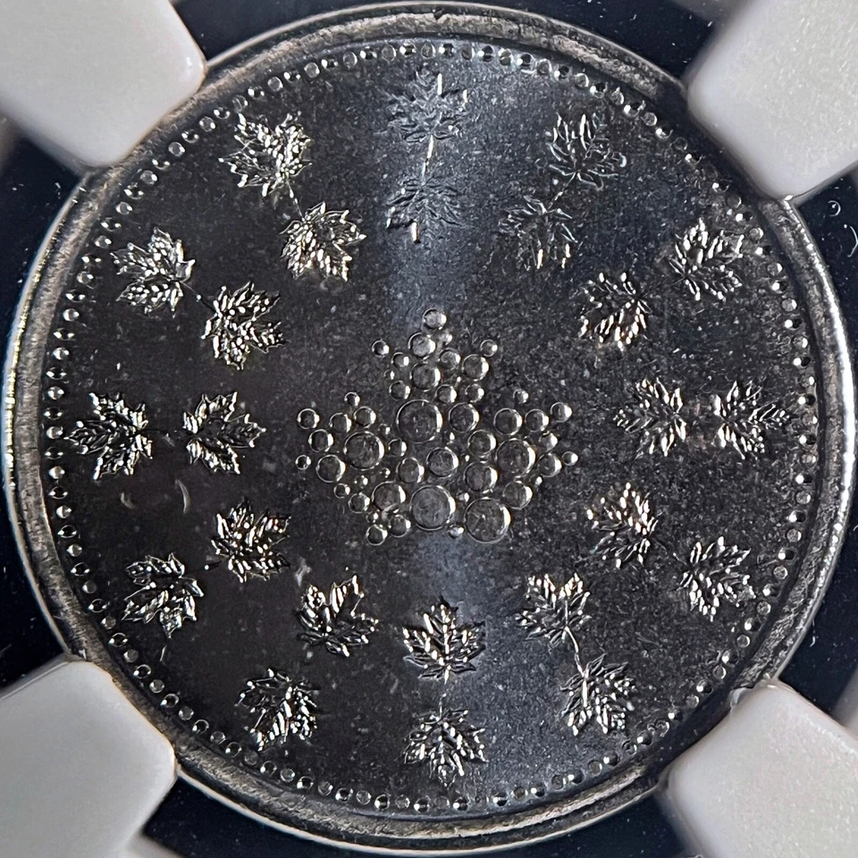 CANADA. 2018, Token - NGC MS69 - Top Pop 🥇 Security Test, Maple Leaf, RARE - Image 3 of 4