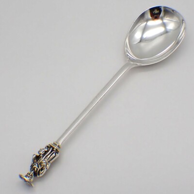 Apostle Spoon Seal Top Josiah Williams Sterling Silver London