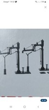  Faller  2 Grues à Eau Articulées Ho Neuf HO 1/87 Jouef Lima Faller 