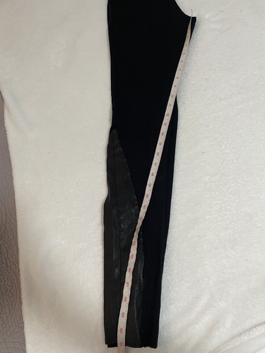 Alice + Olivia Leather Stripe Pant Size 8 - Picture 7 of 9