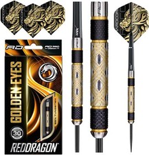 Golden Eye 1: 30G - Tungsten Darts Set With Flights And Stems