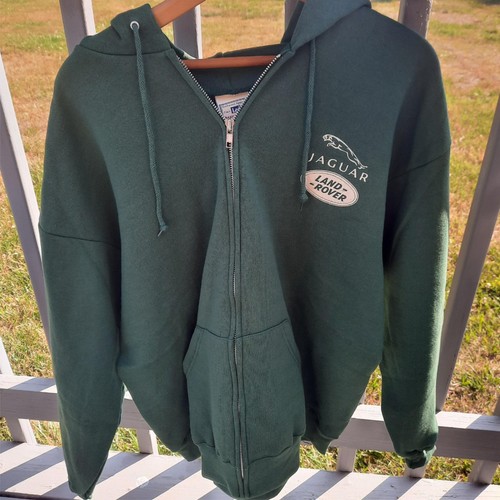 Jaguar Land Rover Zip Up Hoodie XL eBay