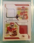 National Treasures Patrick Mahomes /99 Graded PSA 8 Relic Patch NFL Gear Combo