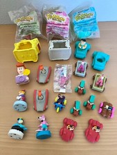 Mixed Lot of Vintage 1990's The Flintstones Figures Vehicles Fast Food Toys