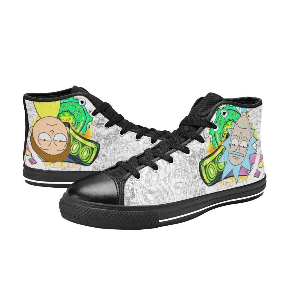Rick And Rickandmorty 9 High Top Sneaker , Shoes Athletic