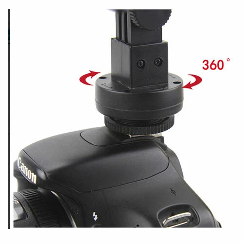 JJC LED-160 160 hi intensity 5500-6000K Fits Canon 80D 5D 6D 7D Nikon D5600 3500 - Image 3 of 4