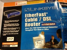Linksys BEFSR41 EtherFast Cable/DSL Router with 4-Port Switch Of10