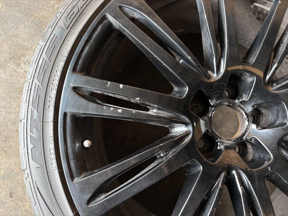 AUDI A7 S7 A6 S6 OEM 12-17  ALUMINUM ALLOY 10-SPOKE WHEEL RIM TIRE 20x9" - Image 4 of 4