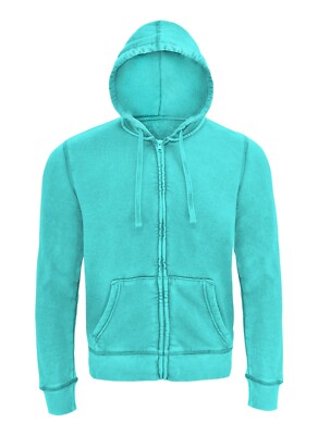 Full-Zip Fleece Hoodie Warm Soft & Stylish with Front Pockets-3 Pack- (S, M, L)