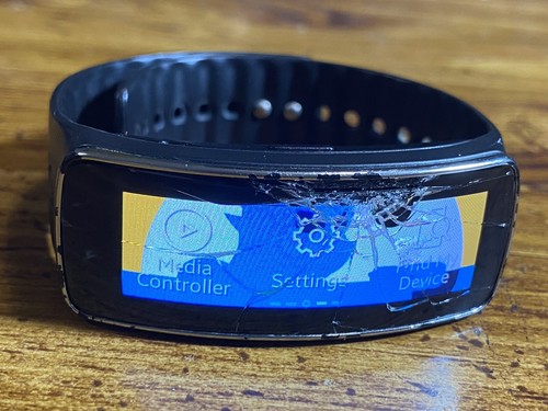 Samsung Gear Fit SM-R350 (Charcoal Black) - EXPANSYS Hong Kong