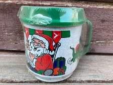 VTG SINCLAIR DINOSAUR Hot Spring 12 Oz Thermo Plastic Coffee Cup NOS SEALED Gas