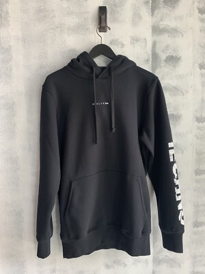 [ALO] 新品未使用　Hoodie 1017 ALYX 9SM Black Techno Scar Hoodie size SMALL | eBay