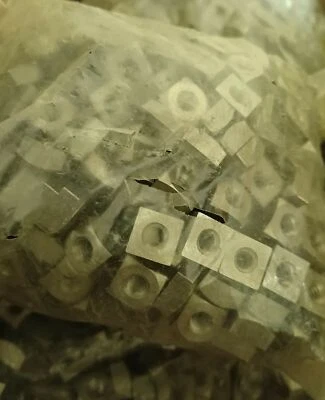 DOTTIE NEW (50 pcs) 1/4-20 Heavy Square Nuts Stainless Steel Free Shipping US Stock