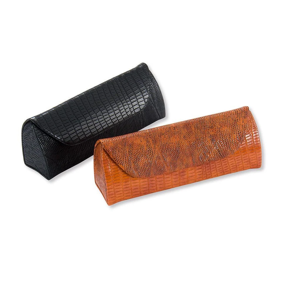 VICTORIA ETUIS elegantes Brillenetui Penelope im Schlangenlederdesign in zwei Farben |TOP | NEU