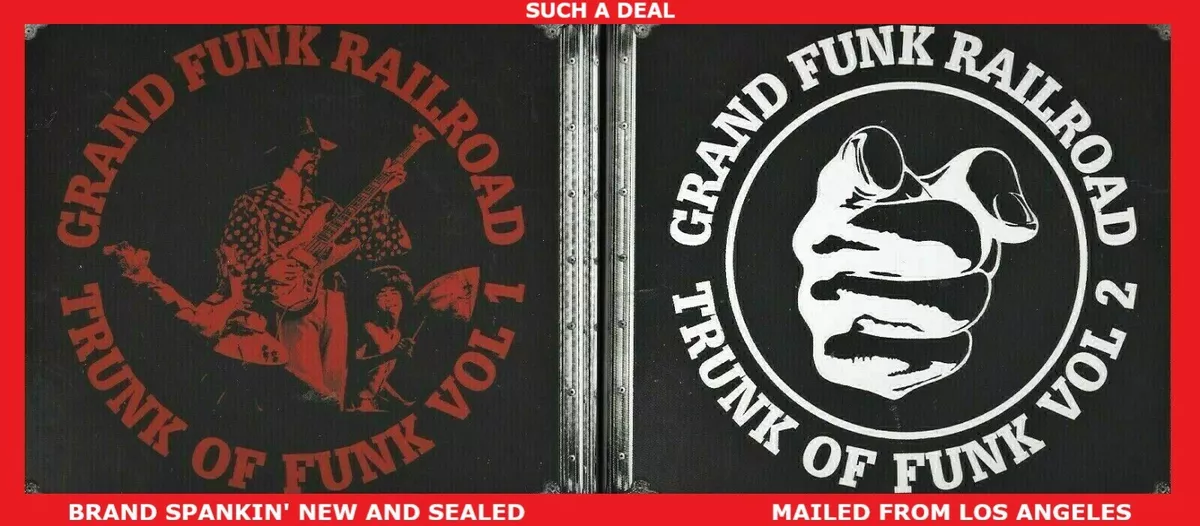 GRAND FUNK RAILROAD - TRUNK OF FUNK - VOLUMES 1 & 2OutOfPrint &  HardToFind