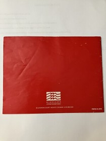 Battleship manual Nintendo NES