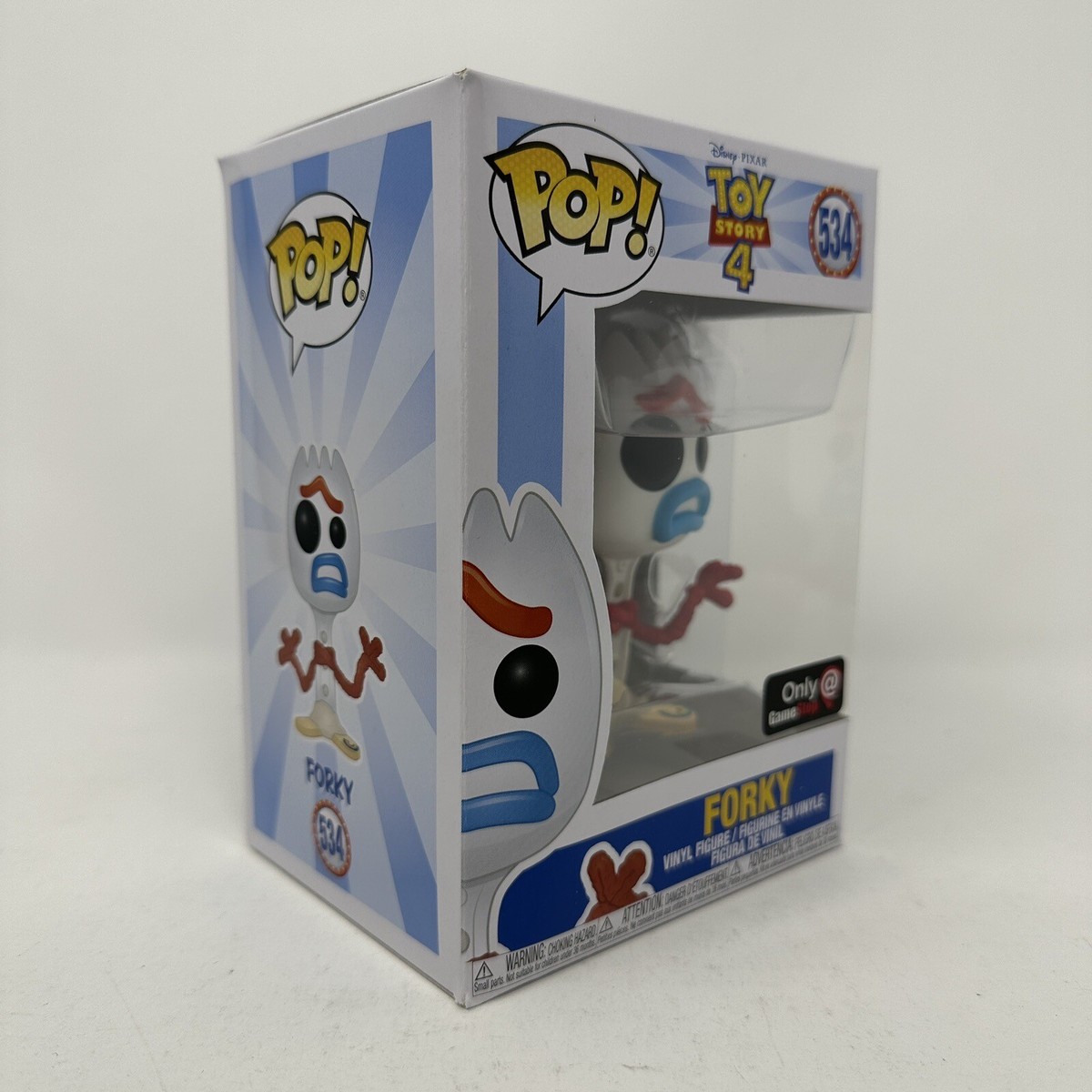 Funko Pop! - DISNEY PIXAR TOY STORY 4 - FORKY #534 - GameStop