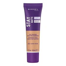 Rimmel London Stay Matte Liquid Mousse - 201 Classic Beige - Foundation, Lightwe