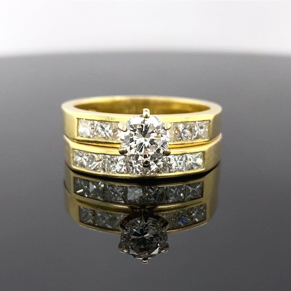 Helzberg Diamonds 18k Yellow Gold Diamonds Engagement Ring