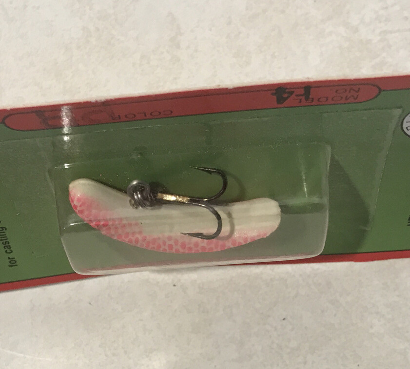 HELIN F-4 FLATFISH GLOW PINK SCALE 1.5” SALMON LURE KWIKFISH PLUG RARE F4  CANADA | eBay