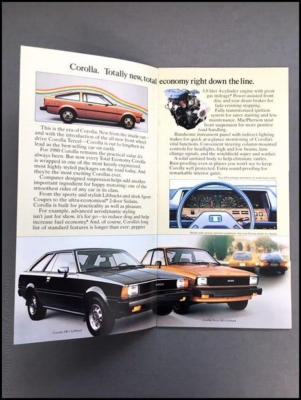 1980 Toyota Car Brochure Catalog - Celica Supra Cressida Land