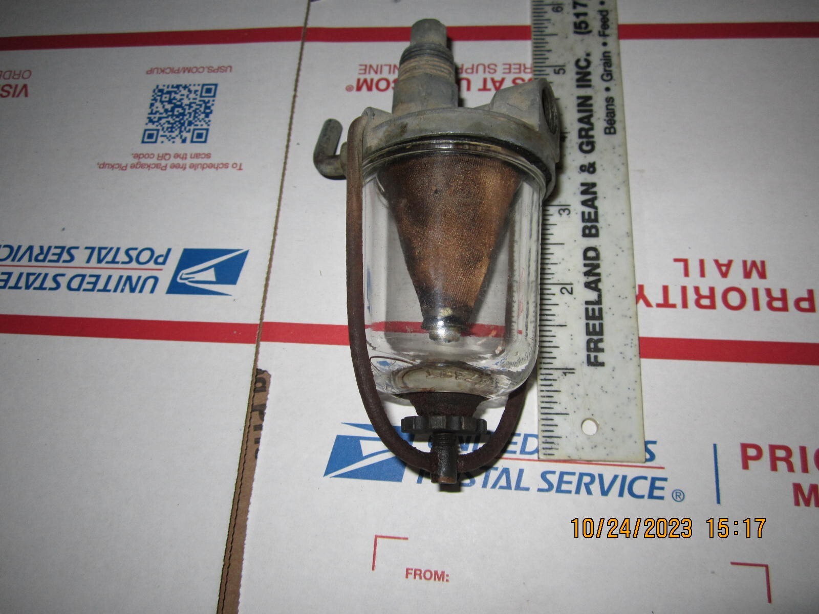 Farmall Tractor Fuel Gas Sediment Bowl Cub A B C H M 100 130 200 300