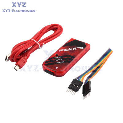 PICkit3 Microchip Original MPLAB PICkit 3 PIC In-Circuit Debugger Programmer USA