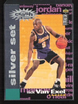 1995-96 Collector's Choice #C16 Nick Van Exel You Crash the Game Silver