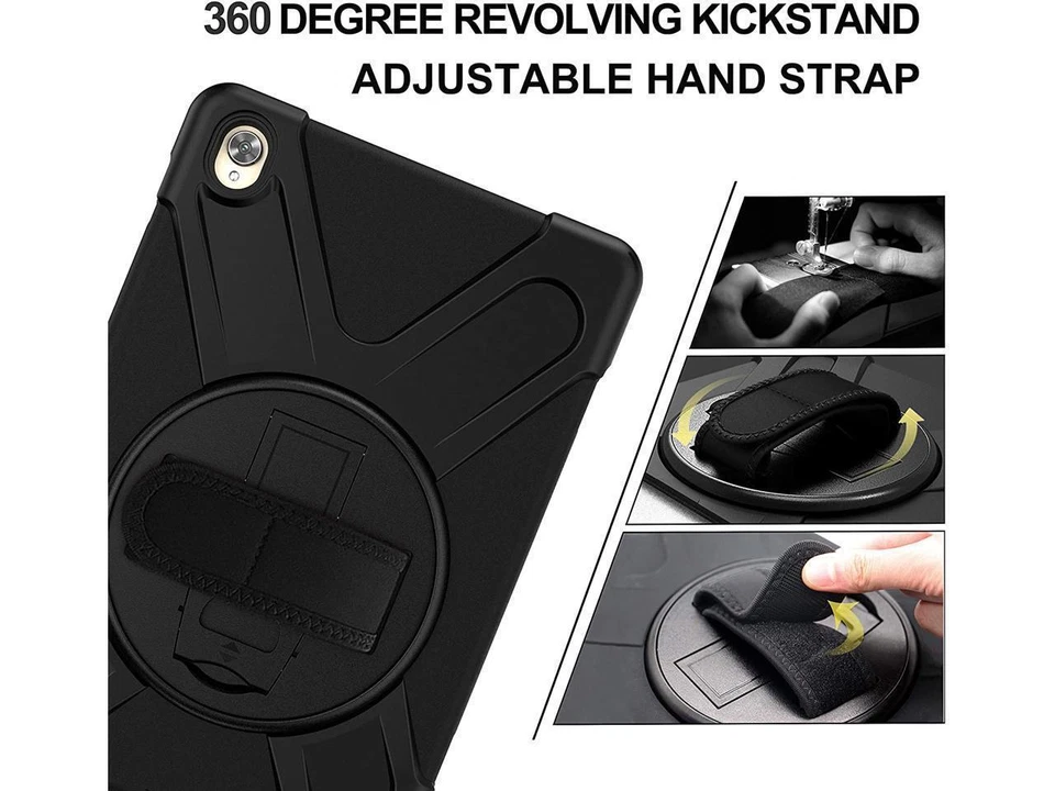 Case for Huawei Mediapad M6 10.8 / Matepad 10.8 inch with Shoulder Strap Stand - Image 2 of 4