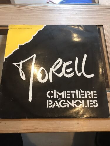 Morell Et Cimetiere De Bagnoles - Nuit Decolorees - LP MD116 Belgian Blues - Picture 1 of 6
