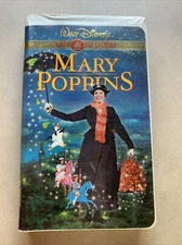 Mary Poppins Walt Disney Gold Collection VHS Stock number 19854A Classic Edition