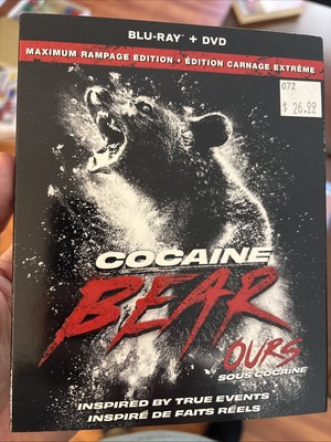 Cocaine Bear Blu-Ray  NEW