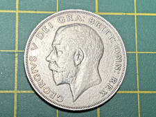 1923 George V Half Crown Coin 50% Silver