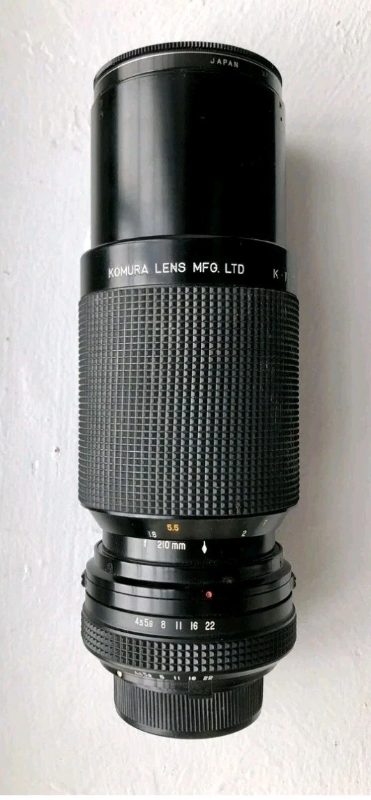 Preços baixos em Lentes de câmera Komura-Tech f/4.5 | eBay