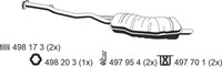 Ernst EndschalldäMpfer NachschalldäMpfer 283069 FüR BMW E36 3Er Touring 318