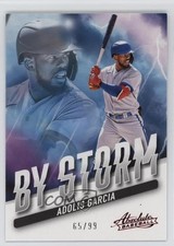 2022 Panini Absolute By Storm Retail Red 65/99 Adolis Garcia #BYS-5 1r0p