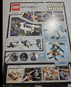 LEGO Star Wars: Jango Fett's Slave I (7153) Bags Unopened, Box Seals Pealed Open
