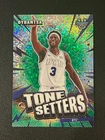 2025 Bowman Best University Basketball Green Mini-Diamond Refractor AJ Dybantsa #TS-1