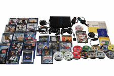 SONY PLAYSTATION 2 PS2 CONSOLE 10 GAMES CAMERA MICROPHONE 1, OR 2 CONTROLLERS
