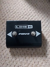 Line 6 FBV2 2 Button Foot Switch Compatible with Line 6 Modelling Amplifier