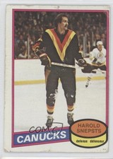 1980-81 O-Pee-Chee Harold Snepsts #312 1s7