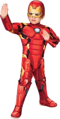 Rubies offizielles Iron Man Deluxe Kleinkind Kinder Kostüm 2/3 Jahre