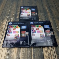 LOT of 3 HP Brochure Paper 150g Letter Size 4...