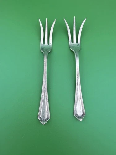 Gorham Plymouth Sterling Silver Lemon Fork Pair