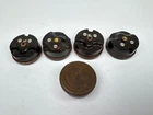 5x Kmk.a Laryngeal Microphone WWII Wehrmacht Microphone Laryngeal Capsule